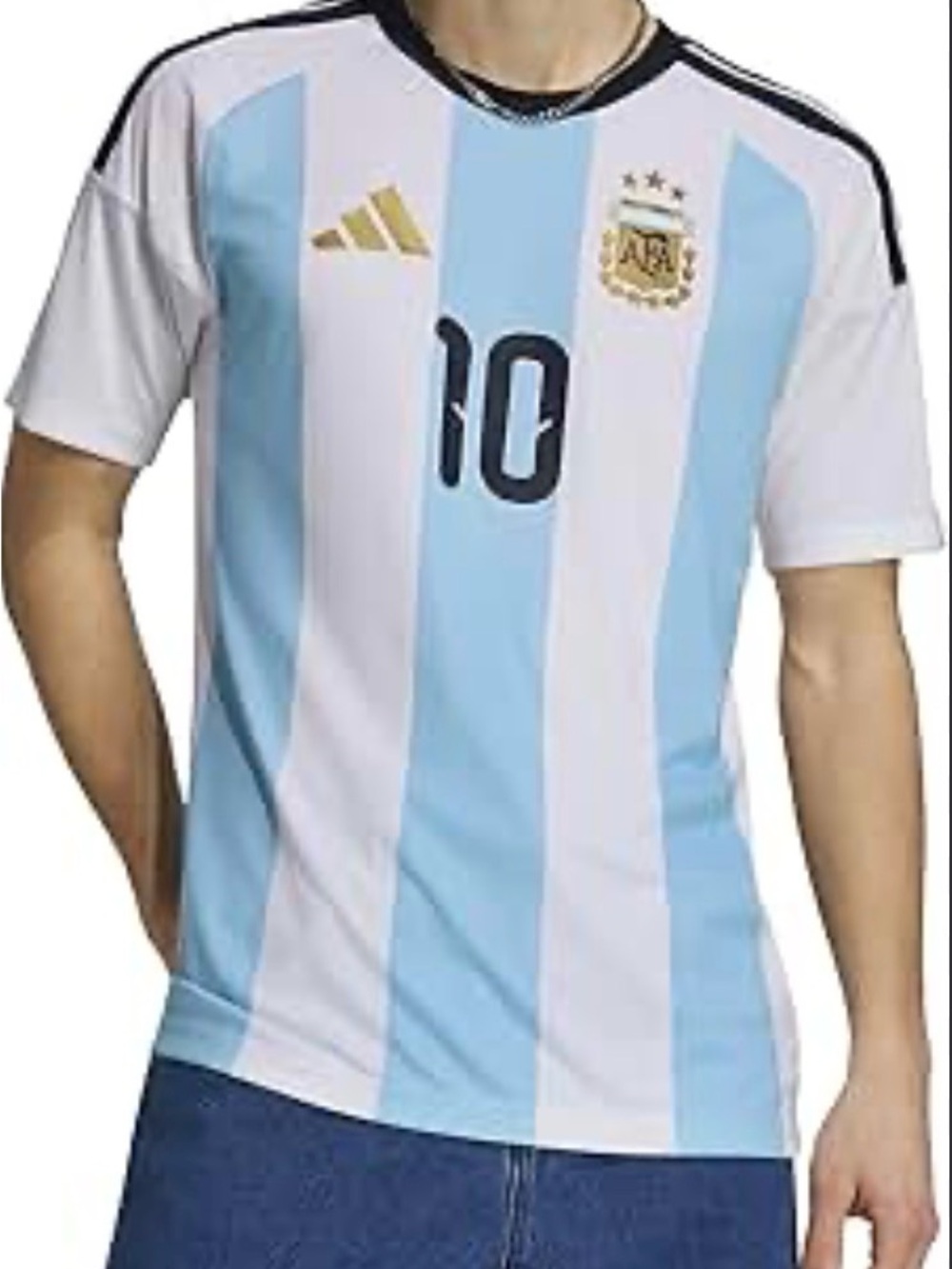Adidas Argentina Home Jersey Messi #10 - Size M NWT